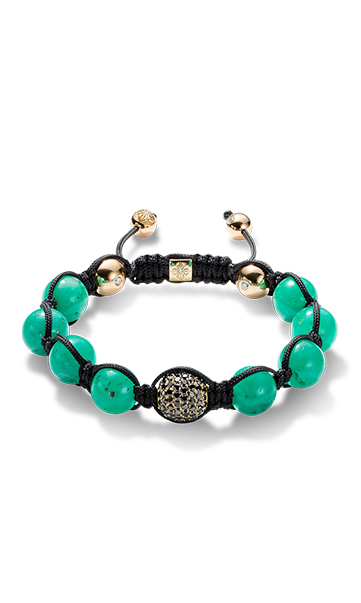 SHAMBALLA JEWELS Bracelet Colombian Emerald 34820 chez Quantième à Casablanca (Maroc)