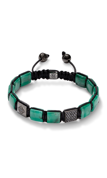 SHAMBALLA JEWELS Bracelet Emerald Lock 34843 chez Quantième à Casablanca (Maroc)