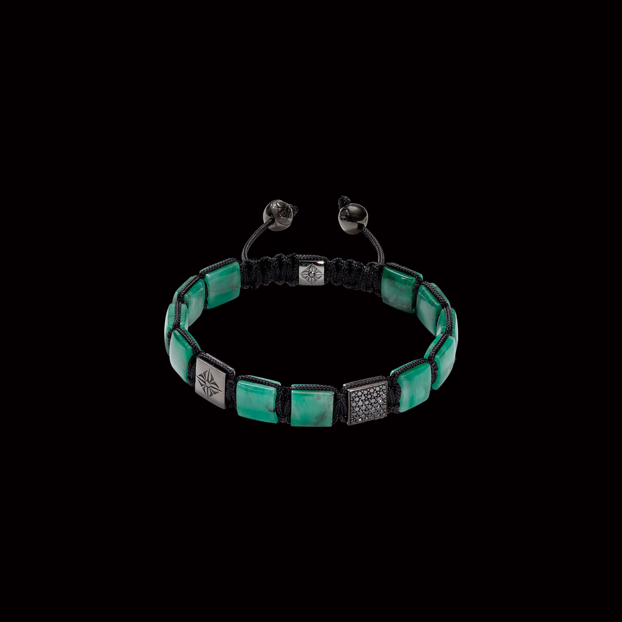 Zoom SHAMBALLA JEWELS Bracelet Emerald Lock 34843 chez Quantième à Casablanca (Maroc)